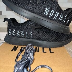 NOBULL Shoes BLACK Diamond Mesh Runners Womens 9.5 / Mens 8 NEW! DISCONTINUED